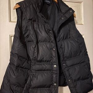 Lands' End Women's Dark Puffer Vest